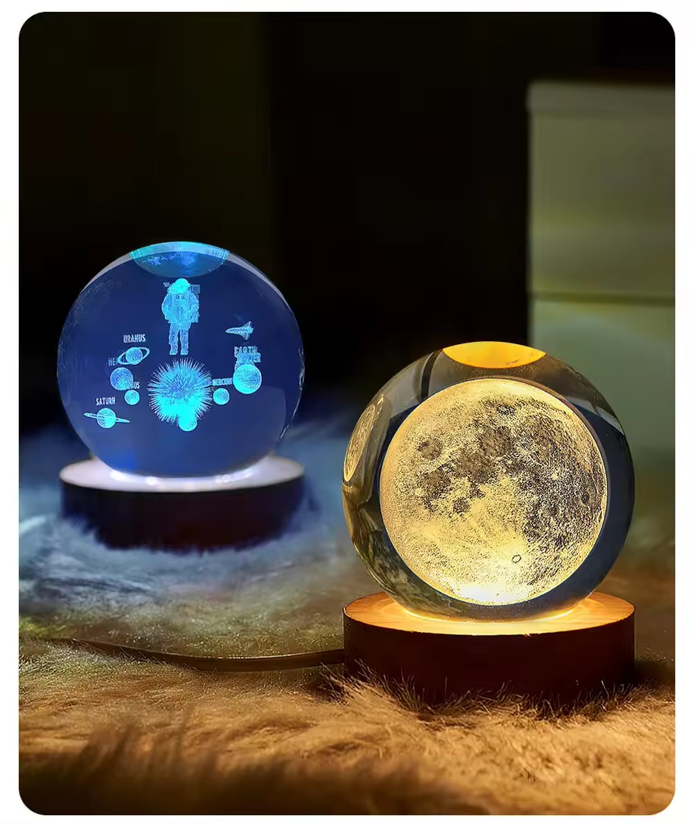 3D Crystal ball lamp 
