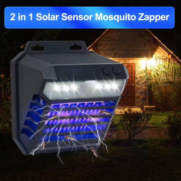 Solar Powe LED Wall Light+ Mosquito-killing Lamp