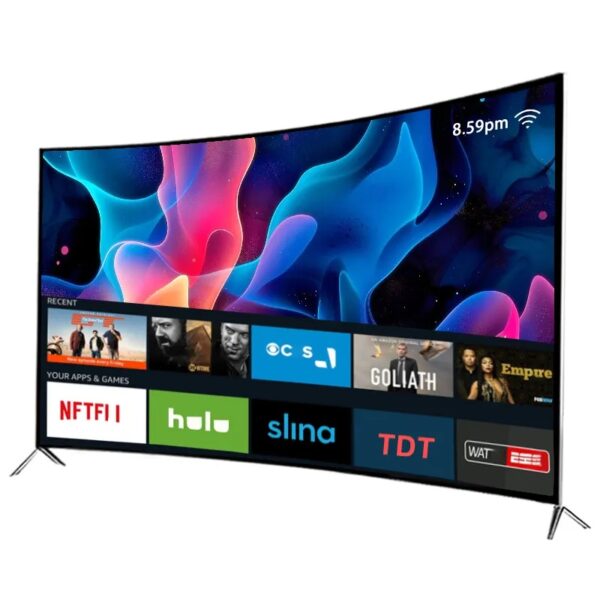 Smart Ultra HD LED Television 55 Inch Curved 4K Android TV