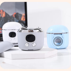 Multi-Function Electric Nail Clipper 3 Speed LED Light Automatic Fingernail Trimmer