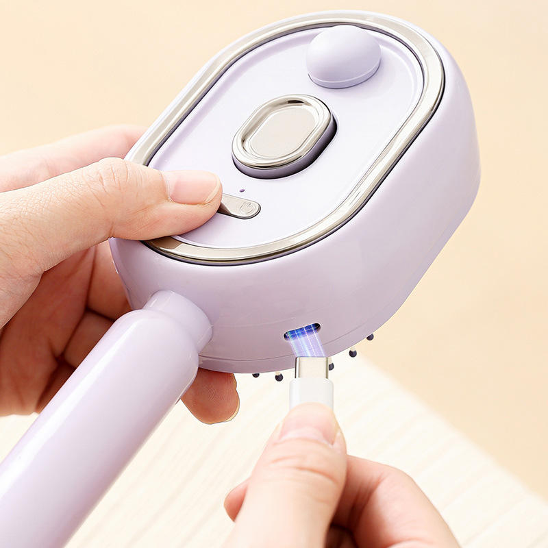 Multifunctional Spray Electric Comb with Air Cushion Structure Self-cleaning - Image 3