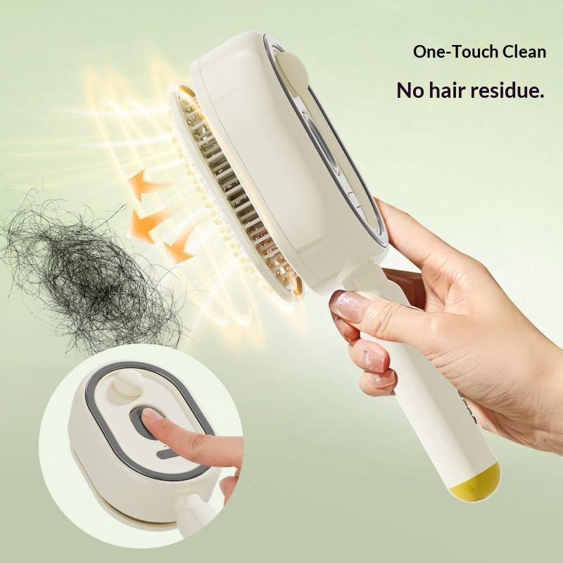 Multifunctional Spray Electric Comb with Air Cushion Structure Self-cleaning - Image 4