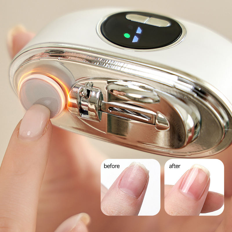 Electric Nail Clipper and Grinder, 2 in 1 USB Nail Trimmer for Baby & Adult - Image 3